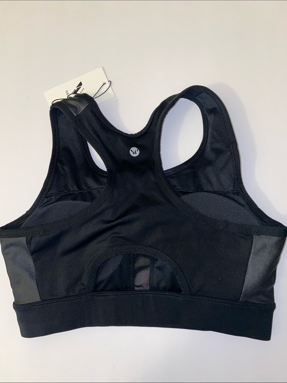 White Mark Racer Back Sports Bra - Picture 4 of 5